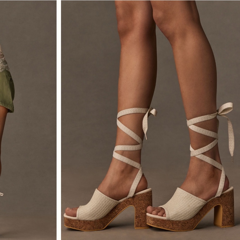 Matisse Magnolia Tie-Up Heels